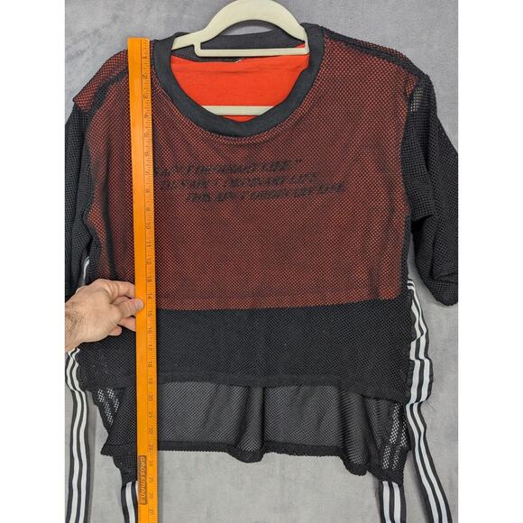 Funny Guerrilla Mesh Top Black Orange This Aint Ordinary Life Lyrics - Picture 9 of 10